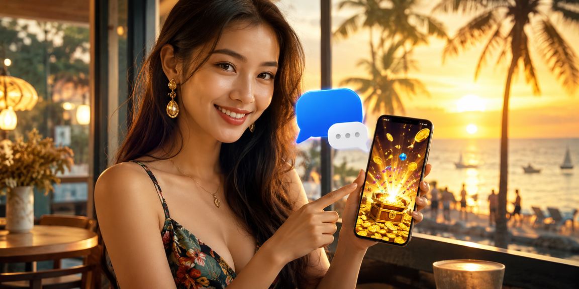Người chơi trên điện thoại di động tại Phú Quốc tham gia casino trực tuyến